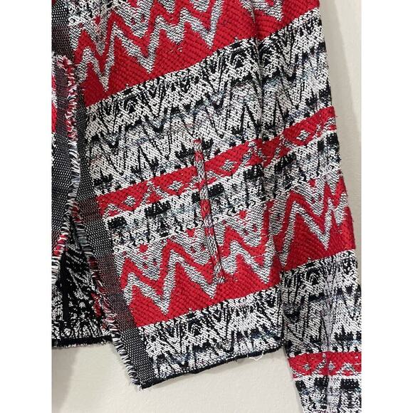 IRO Kroe Jacket Blazer Multi Color Textured Size 38 Tribal Art To Wear Aztec - Picture 7 of 10